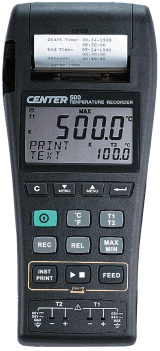 台湾群特温度记录仪(温度计)CENTER-500