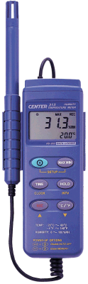 台湾群特温湿度记录仪（RS232)CENTER-313
